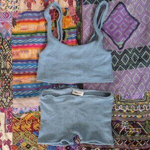 Youswim high waist boy short 2 piece